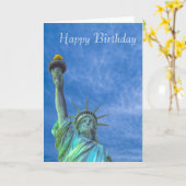 USA誕生日グリーティングカード用の画像 カード (黄色い花)