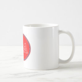 USA赤白と青3 THE MUSEUM Zazzle Gives コーヒーマグカップ
