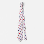 USA赤白青スターズネクタイ ネクタイ (正面)