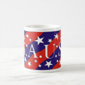 USA2 -マグ コーヒーマグカップ (中央)