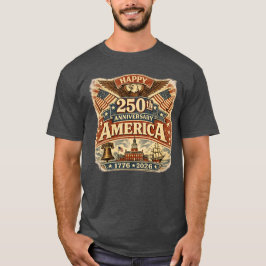 USA アメリカ 250周年記念 レトロ ヴィンテージ Tシャツ