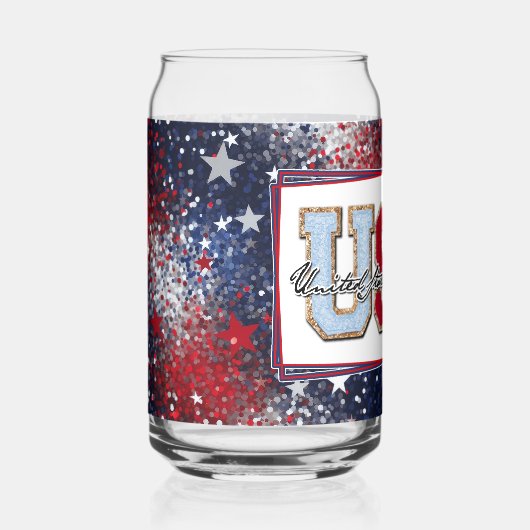 USA ガラス缶 (正面)