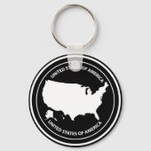 USA キーホルダー (正面)