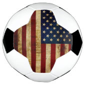 USA / グランジフラグ サッカーボール (回転)