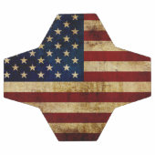 USA / グランジフラグ サッカーボール (フラット)
