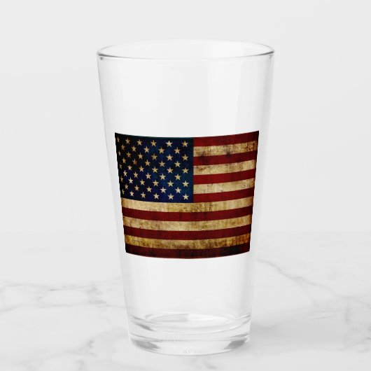 USA / グランジフラグ タンブラーグラス (正面)
