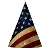 USA / グランジフラグ パーティーハット (左)