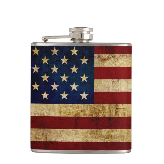 USA / グランジフラグ フラスク (正面)