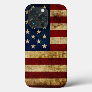 USA / グランジフラグ iPhone 13 PROケース