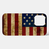 USA / グランジフラグ Case-Mate iPhoneケース (裏面 (横))