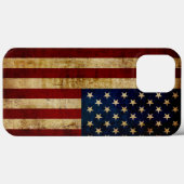 USA / グランジフラグ Case-Mate iPhoneケース (裏面 (横))