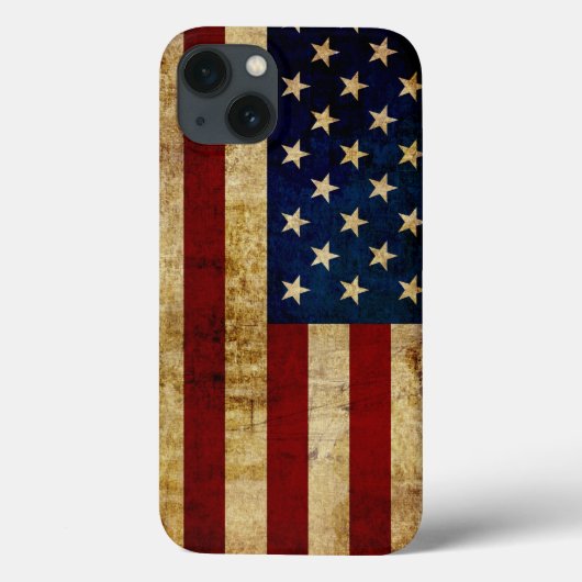 USA / グランジフラグ Case-Mate iPhoneケース iPhone 13ケース (裏面)
