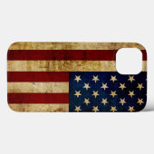 USA / グランジフラグ Case-Mate iPhoneケース iPhone 13ケース (裏面 (横))