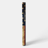USA / グランジフラグ iPhoneケース (左側面)