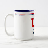 USA コーヒーマグ ツートーンマグカップ (左)