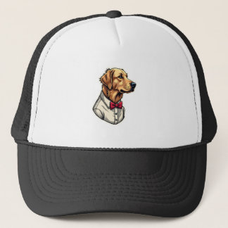USA ゴールデンレトリバー ヴィンテージ 愛国 ドッグTシャツ 4 キャップ