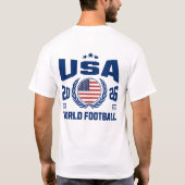 USA サッカー 2026 ワールドカップ Tシャツ (裏面)