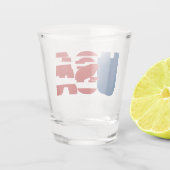 USA. ショットグラス (裏面)