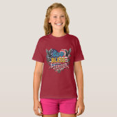 USA ストロング 神の祝福 アメリカ Tシャツ デザイン (正面フル)