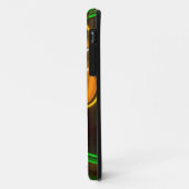 USA、テキサス州、オースティン。ブラックメールのネオンギター Case-Mate iPhoneケース (裏面/左)