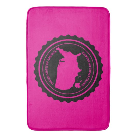 USA バスマット (正面縦)