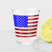 USA フラグ ショットグラス (正面)