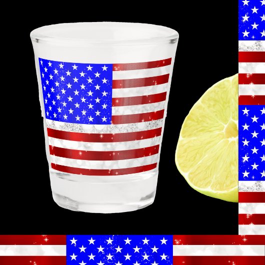 USA フラグ ショットグラス