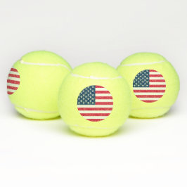 USA フラグ テニスボール