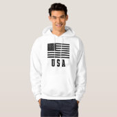 USA フラグ パーカ (正面フル)