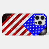 USA フラグ iPhoneケース (裏面横)
