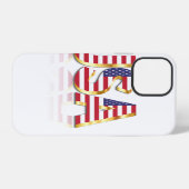 USA フラグ iPhone カバー (裏面横)