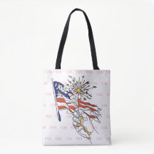 USA フラッグトートバッグ