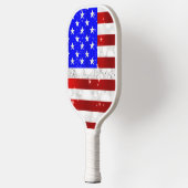 USA フラッグ ピックルボールラケット (左)
