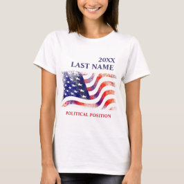 USA フラッグ 政治キャンペーン Tシャツ