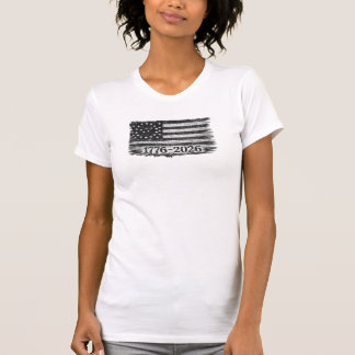 USA フラッグ 1776-2026  Tシャツ