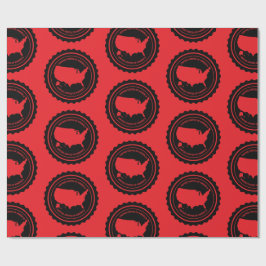 USA ラッピングペーパー