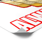 「USA:常に勝者」ビールポンのポスター ポスター (角)