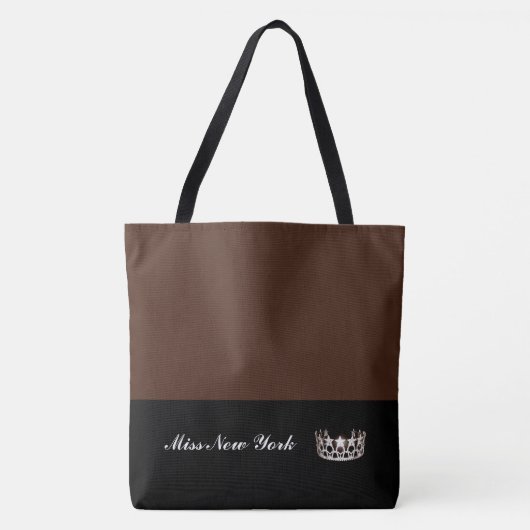USA 恋しく思Silver Crown Tote Bag-LRGE BT Sienna トートバッグ (正面)