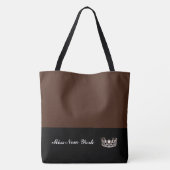 USA 恋しく思Silver Crown Tote Bag-LRGE BT Sienna トートバッグ (裏面)
