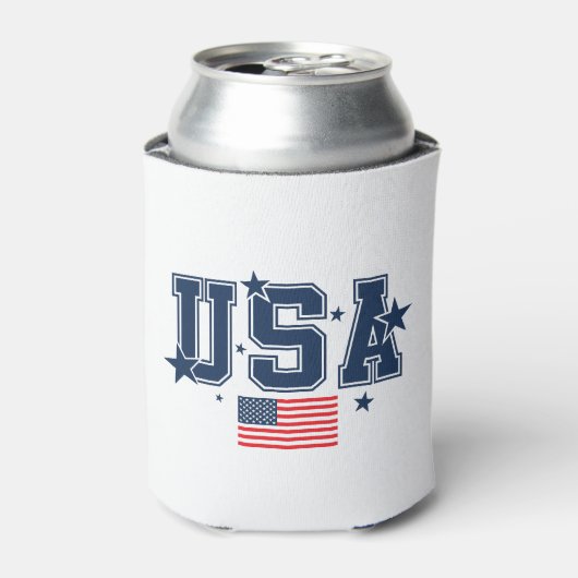 USA 缶クーラー (缶正面)