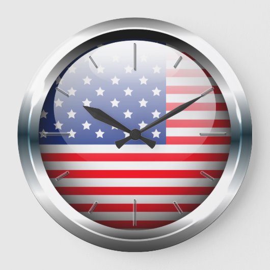 USA 1ウォールクロック(オプション) ラージ壁時計 (正面)
