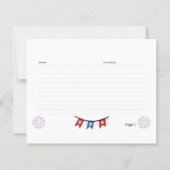 USA-1レシピカード (正面)