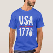 USA 1776のTシャツ Tシャツ (正面)