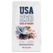 USA 1776-2026 America's 250th Anniversary Party スモールペーパーバッグ (正面)