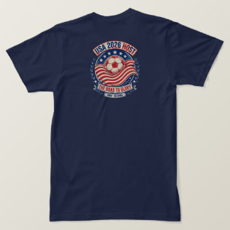 USA 2026 ホスト カスタム 名前 番号 Tシャツ EST. 1913 R
