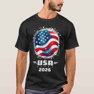 USA 2026 Go United States Winter Sport USAeam 2026 Tシャツ