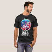 USA 2026 Go United States Winter Sports USAeam 202 Tシャツ (正面フル)