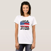 USA 2026 Soccer Design Tシャツ (正面フル)