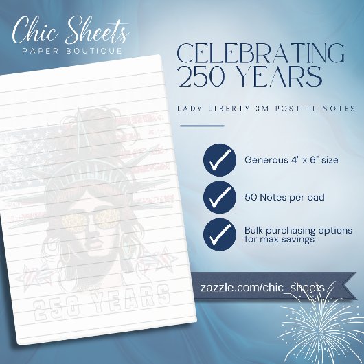 USA 250周年記念 愛国ポストイット 3M ポストイット