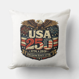 USA 250 バルダイーグル アメリカ独立記念 1776-2026 クッション